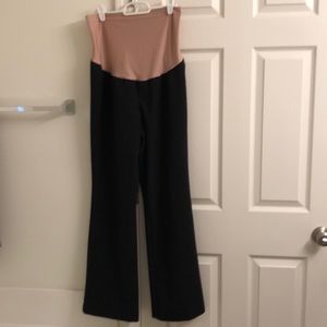 Black maternity pants